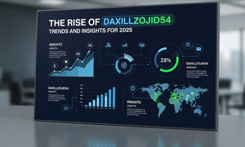 The Rise of Daxillzojid54: Trends and Insights for 2025