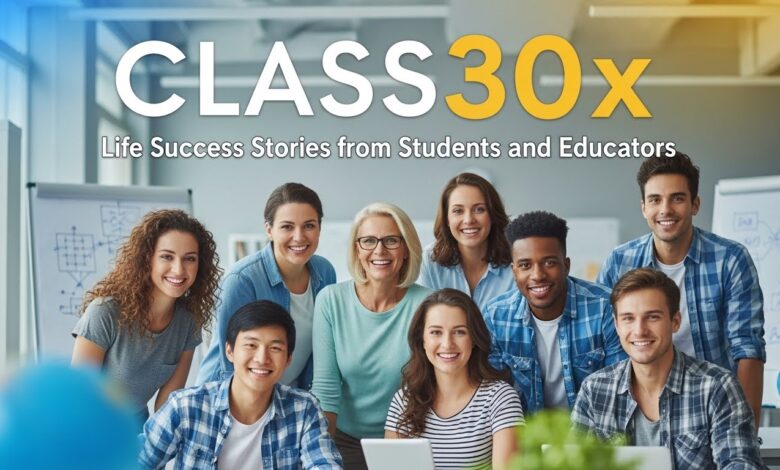 Class30x: Life Success Stories from Students and Educators