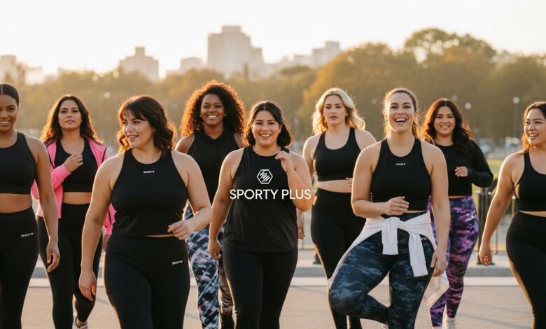 Sporty Plus: Combining Comfort and Style in Activewear for All Shapes