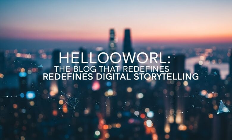 Hellooworl: The Blog That Redefines Digital Storytelling