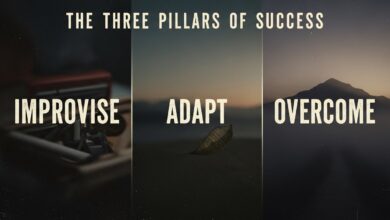 Improvise Adapt Overcome: The Three Pillars of Success
