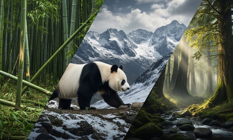 The nomadic panda