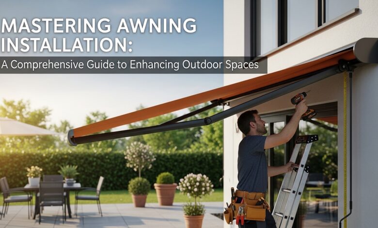 Mastering Awning Installation: A Comprehensive Guide to Enhancing Outdoor Spaces